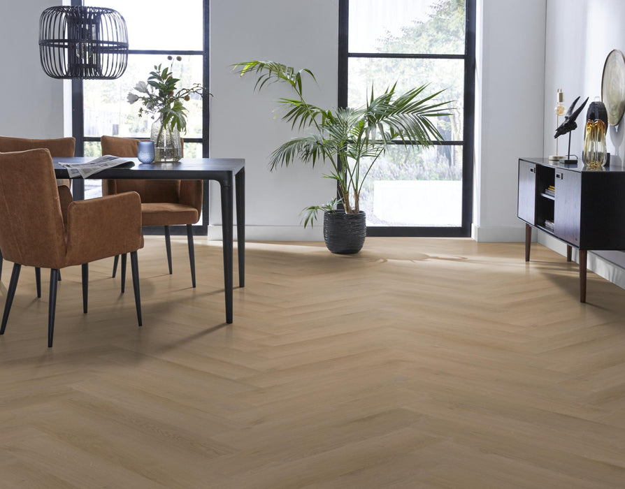 Ambiant Spigato Navaro Natural oak | Visgraat Klik PVC