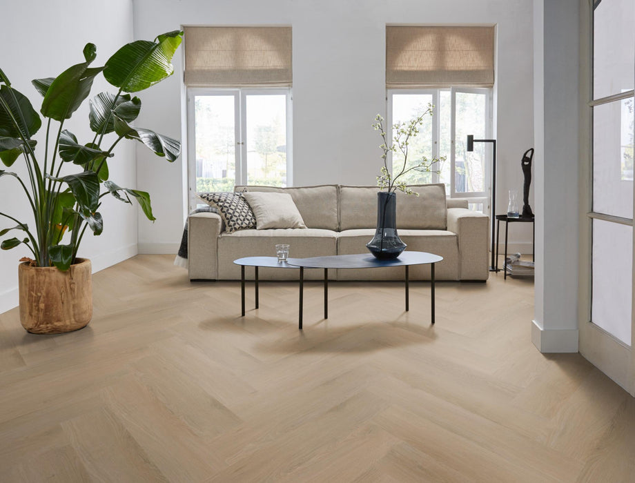 Ambiant Spigato Navaro Natural oak | Visgraat Klik PVC