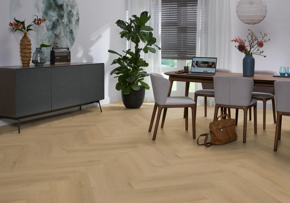 Ambiant Spigato Navaro Light oak | Visgraat Klik PVC