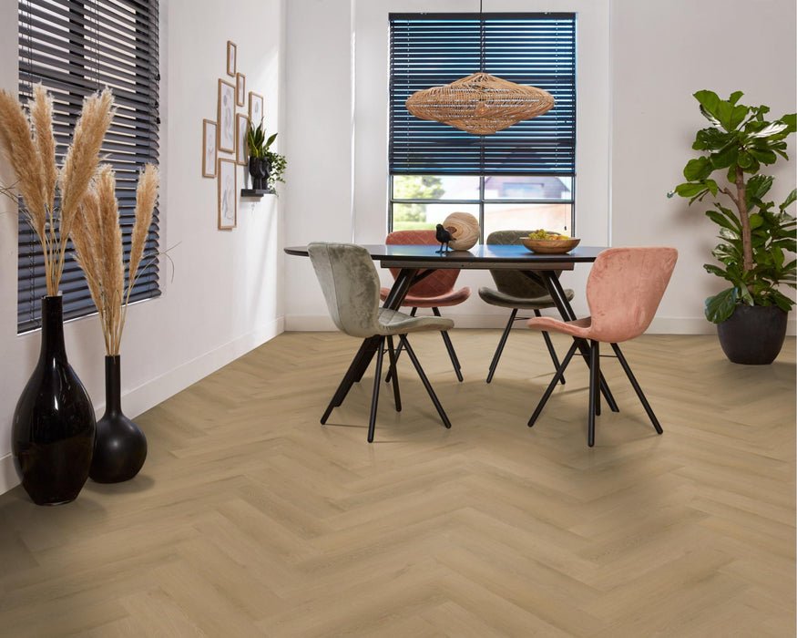 Ambiant Spigato Navaro Light oak | Visgraat Klik PVC