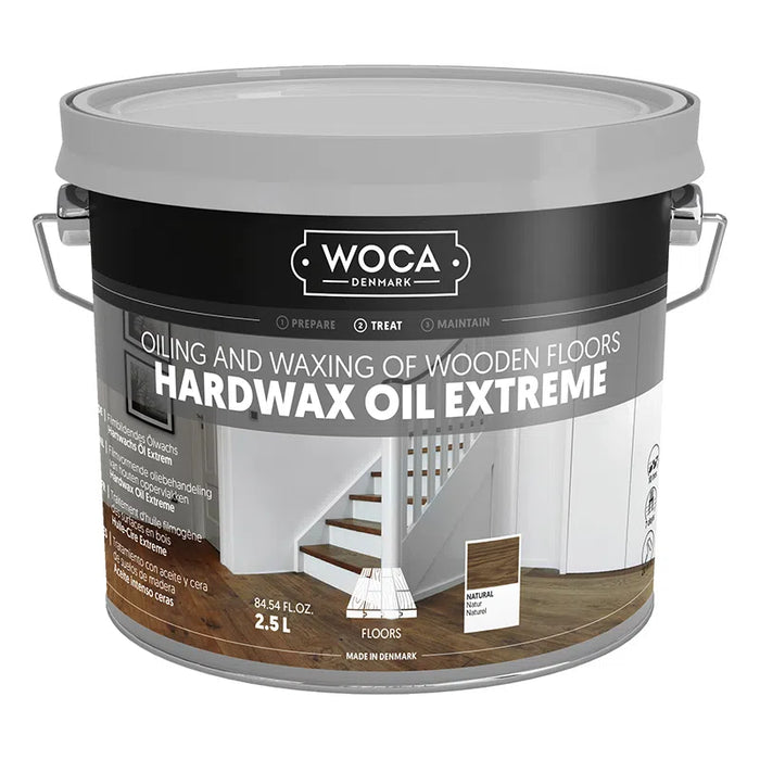 WOCA Hardwax Olie Extreme Naturel | 2.5 Liter