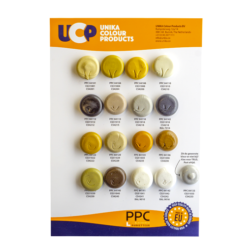 UCP ColorSealant Kleurenkaart
