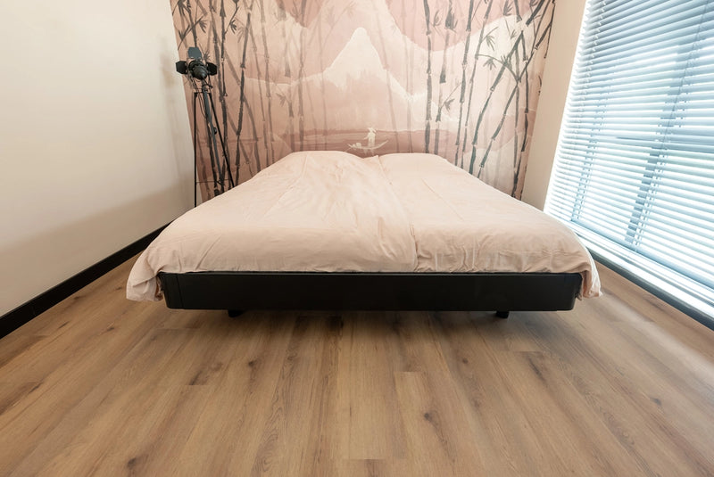 Staal van Floer Natuur Niederhorn Nootbruin - Click PVC
