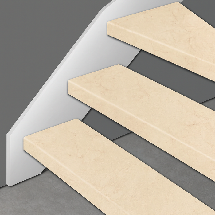 Overzettrede MexForm | BALTIC GRIJS MARMER Traprenovatie