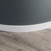 Flexibele- Buigbare Moderne plint 15x120 | Wit gegrond