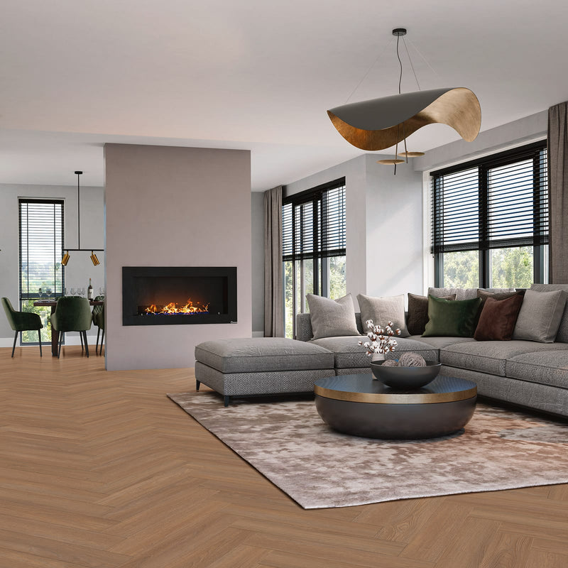 Staal van Vivafloors 8550 Visgraat - Visgraat Plak PVC