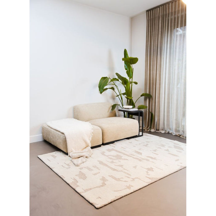 Hoomlife Ligne vloerkleed kleur 13 Beige detail 1