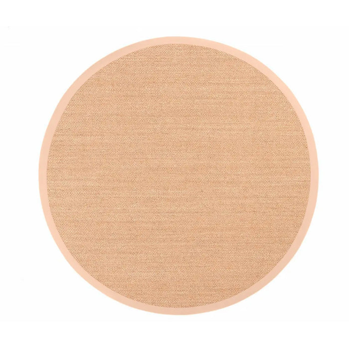 Hoomlife Loop vloerkleed rond kleur 13 Beige