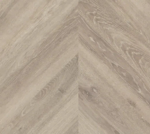 Staal van mFLOR 42219 Parva Oak Chevron Sardinia | Hongaarse punt | Dryback Plak PVC