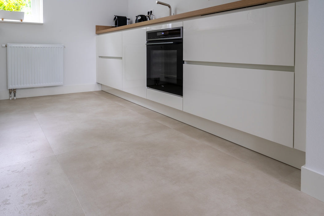 mFLOR 44115 Nuance Off White | Tegel PVC 90x45 cm | Dryback