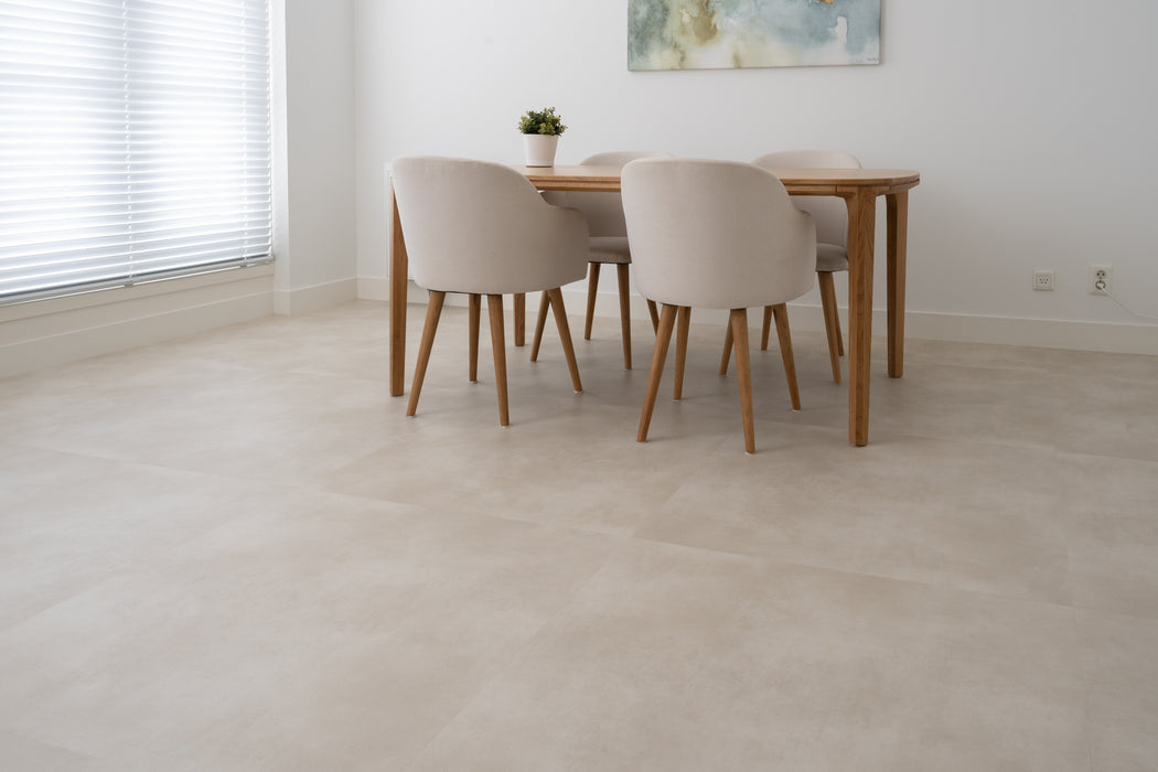 mFLOR 44115 Nuance Off White | Tegel PVC 90x45 cm | Dryback