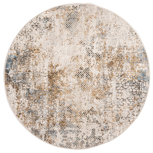 Hoomlife Olimpos vloerkleed rond kleur 13 Bruin