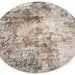 Hoomlife Olimpos vloerkleed rond kleur 13 Bruin detail r3