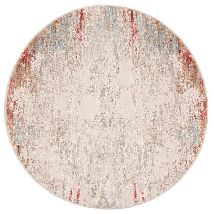 Hoomlife Olimpos vloerkleed rond kleur 45 Rood