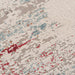 Hoomlife Olimpos vloerkleed rond kleur 45 Rood detail r3