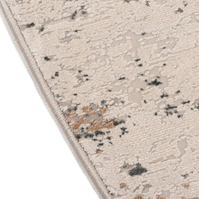 Hoomlife Olimpos vloerkleed rond kleur 69 Beige detail r1