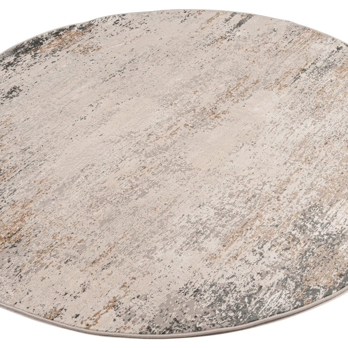 Hoomlife Olimpos vloerkleed rond kleur 69 Beige detail r2