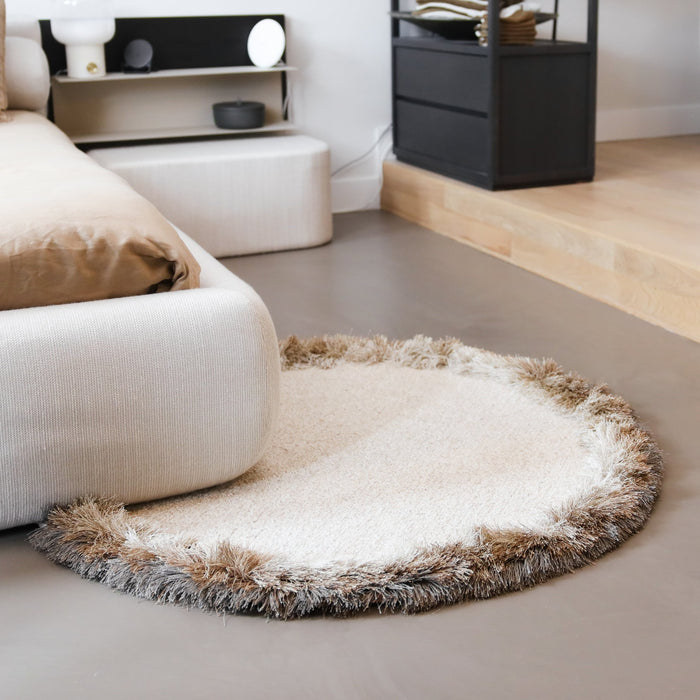 Hoomlife Ombre vloerkleed kleur 12 Beige detail 1