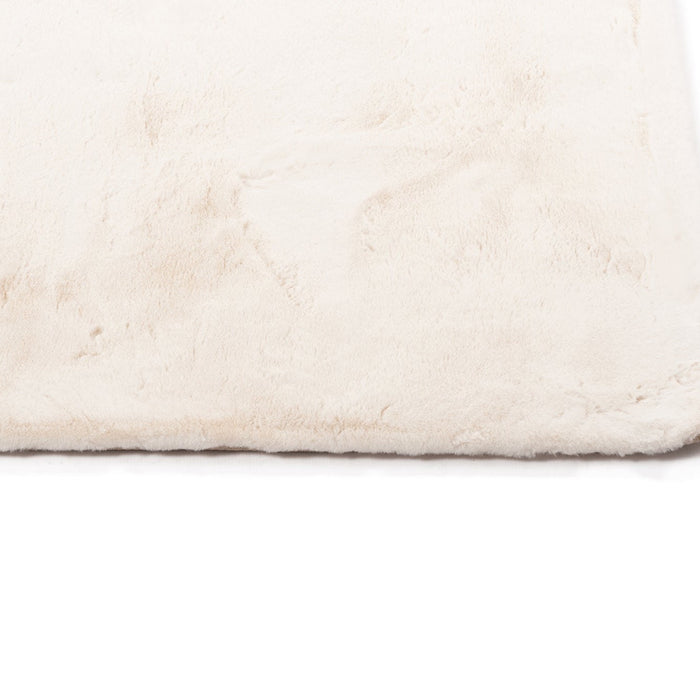 Hoomlife Plush vloerkleed kleur 11 Wit detail 1
