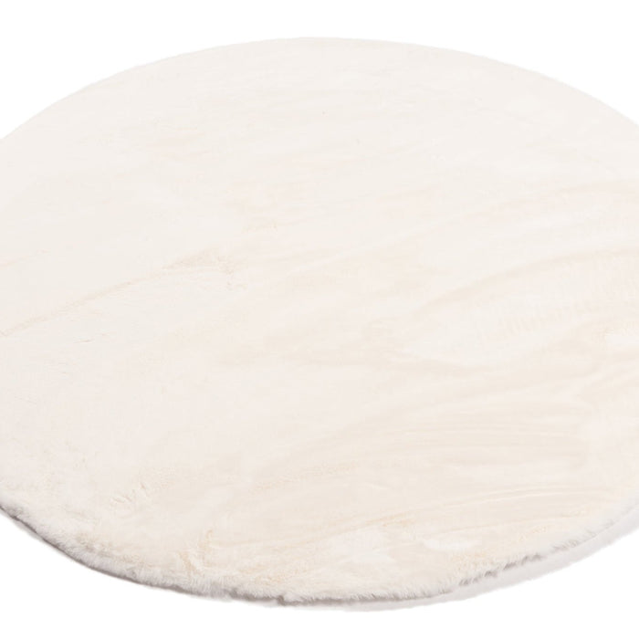 Hoomlife Plush vloerkleed kleur 11 Wit detail 7
