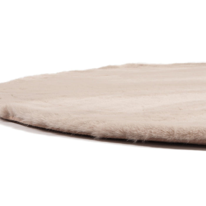 Hoomlife Plush vloerkleed kleur 13 Bruin detail 10