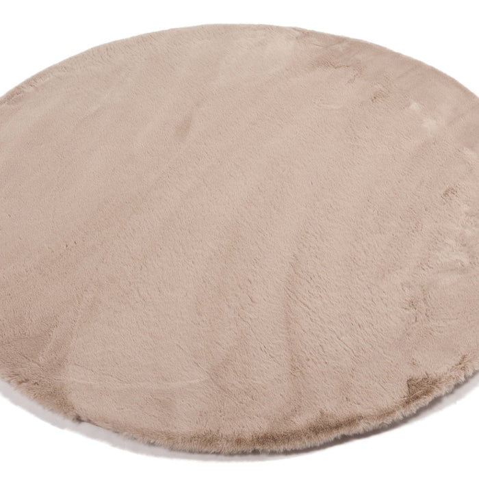 Hoomlife Plush vloerkleed kleur 13 Bruin detail 3