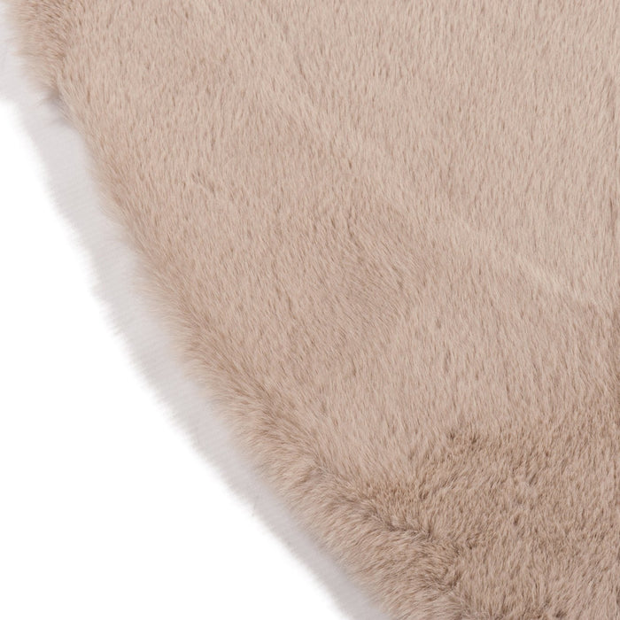 Hoomlife Plush vloerkleed kleur 13 Bruin detail 8