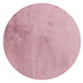 Hoomlife Plush vloerkleed rond kleur 44 Roze
