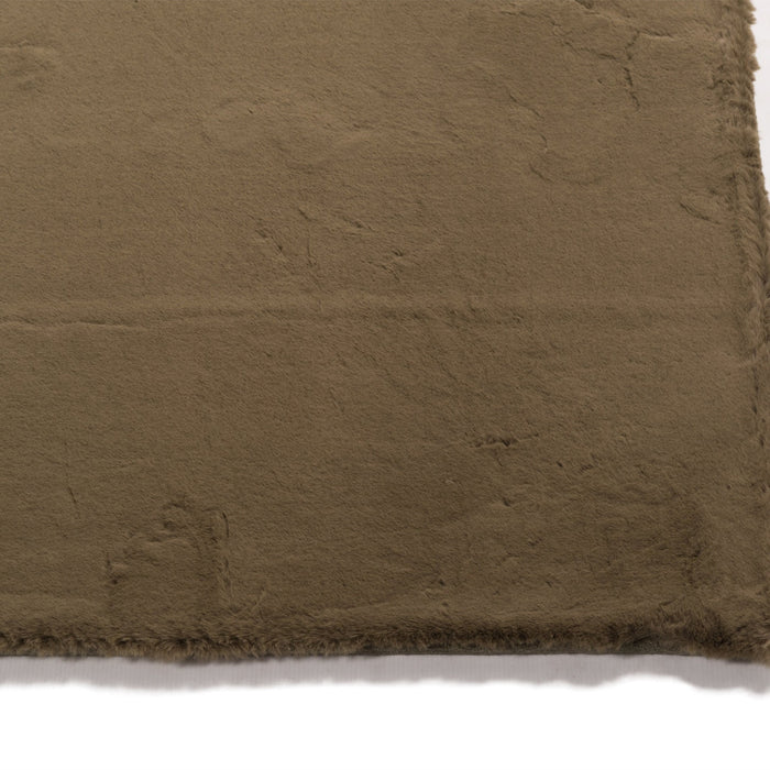 Hoomlife Plush vloerkleed kleur 55 Bruin detail 2