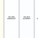 Plakplint Wit RAL 9016 (Helderwit) 240cm