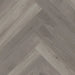 mFLOR 40828 Parva Broad Leaf Grey Sycamore | Visgraat PVC | Dryback