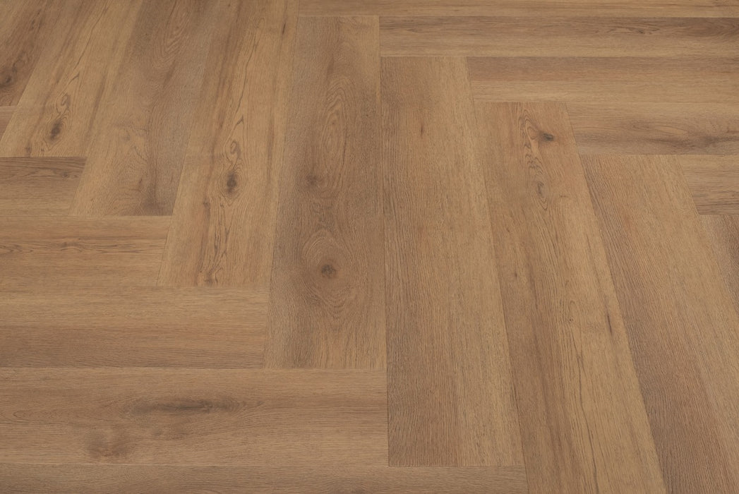Floer Narwal Nootbruin - Walvisgraat Click PVC