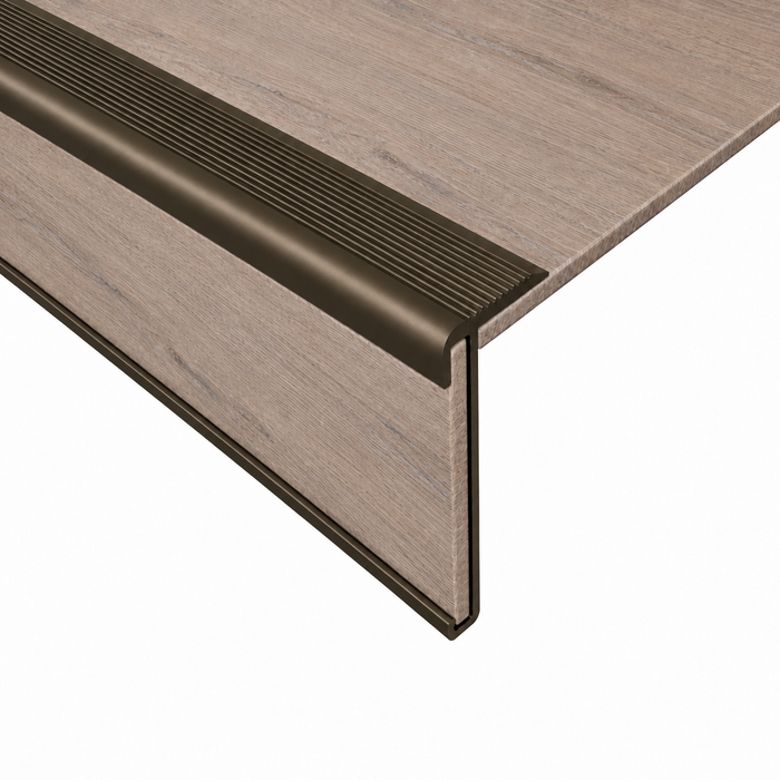 Douwes Dekker PVC Traptreden Set voor 4 treden - Gemberkoek UM - Perspectiefdetail
