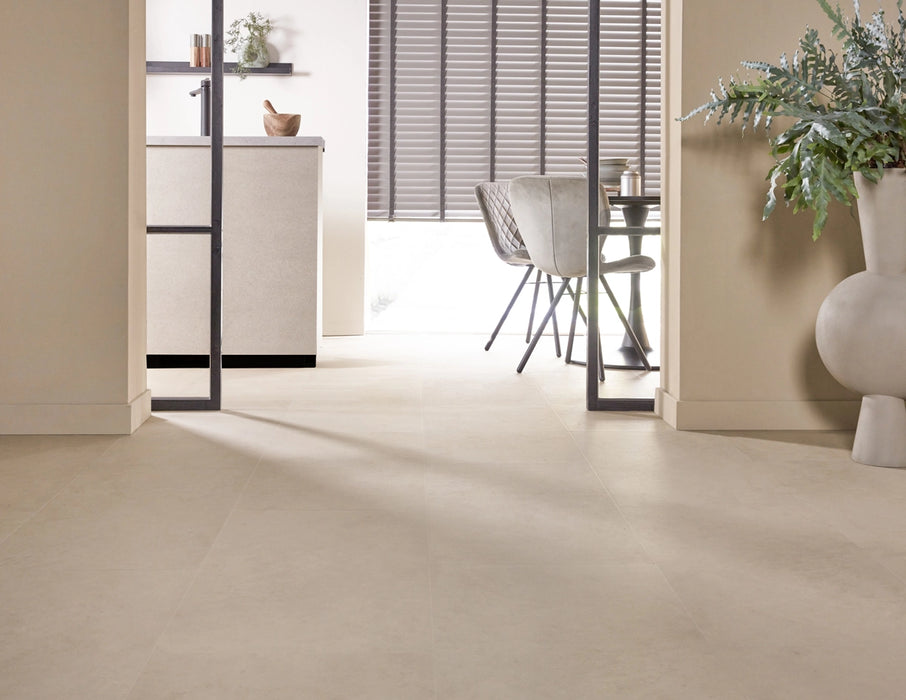 Floer Betonlook Beige - Tegel Click PVC