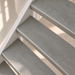 loft licht traprenovatie, open trap, detail schuin van boven