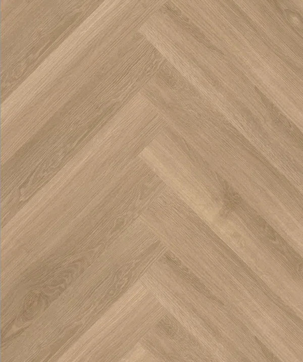 mFLOR Parva River Oak 41929 XL Visgraat Tarn | Dryback lijm PVC