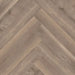 mFLOR 40817 Parva Broad Leaf Smoky Sycamore | Visgraat PVC | Dryback