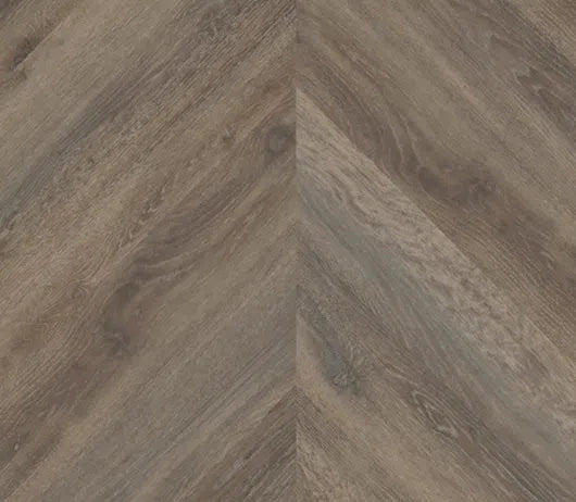 Staal van mFLOR 42217 Parva Oak Chevron Lombardia | Hongaarse punt | Dryback Plak PVC