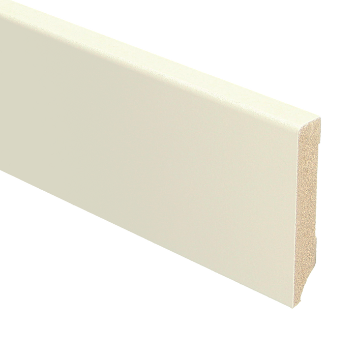 Moderne MDF plint | Katoen / 12 x 70 millimeter