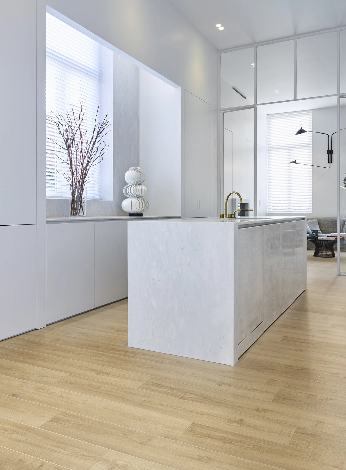 COREtec Essentials 1200+ Series Rustled Oak 50 | Click PVC | sfeerbeeld 1