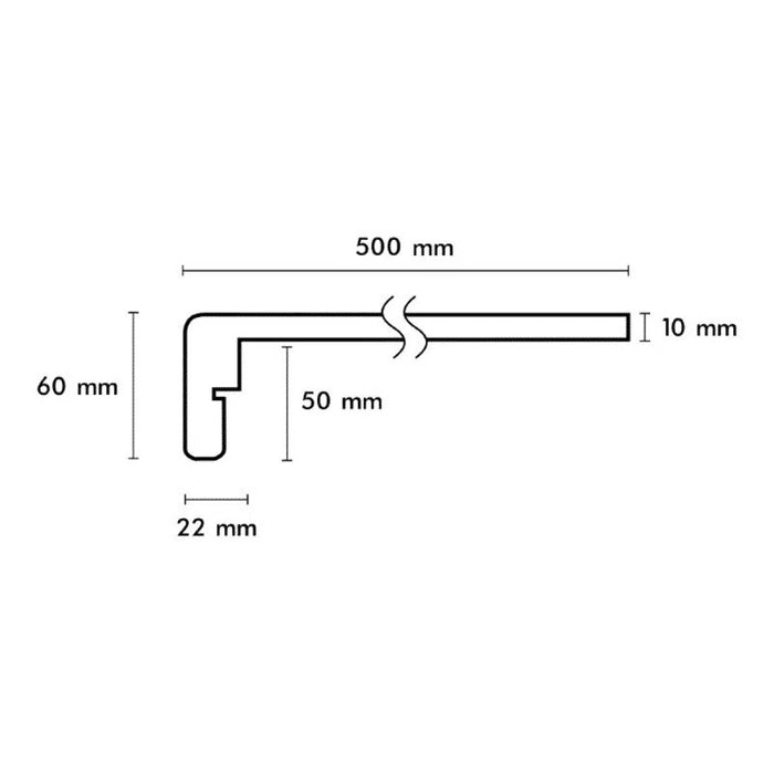 Overzettreden TIROOLS EIKEN | K-stairs traprenovatie