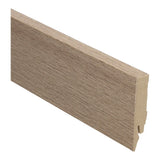 Rechte folieplint 70x14 Wit Noten