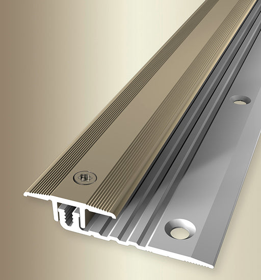 Dilatatieprofiel 4 tot 9.5mm vloerdikte | Zand | Goudachtig / 100 cm