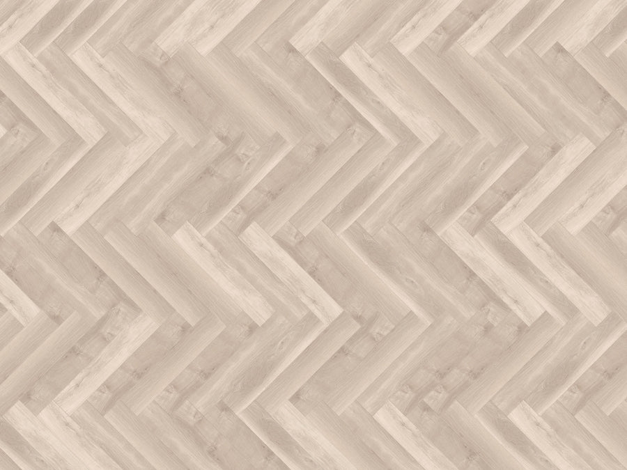 mFLOR 40810 Parva Broad Leaf Light Sycamore | Visgraat PVC | Dryback