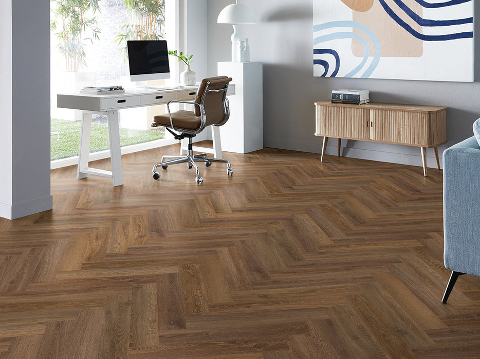 mFLOR 41216 Parva Oak Liguria | Visgraat PVC | Dryback