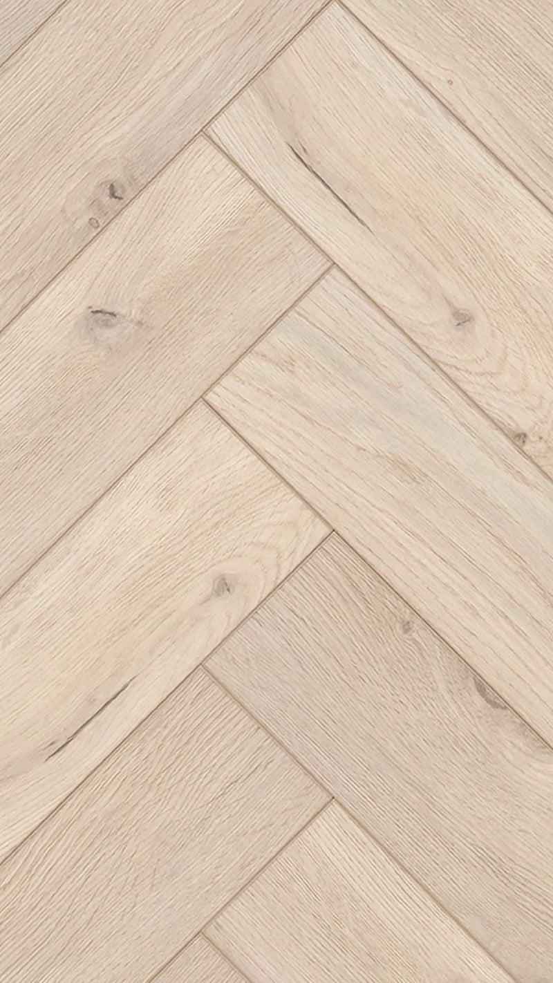 Staal van COREtec The Naturals Herringbone 806 Forest | Visgraat Click PVC