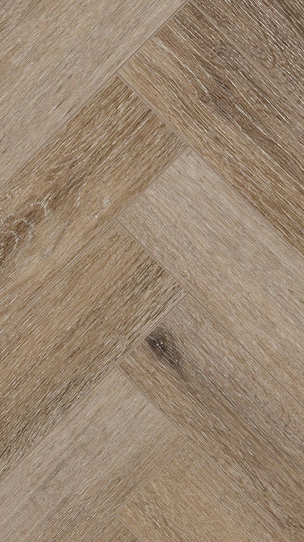 COREtec The Naturals Herringbone 854 Acorn | Visgraat Click PVC