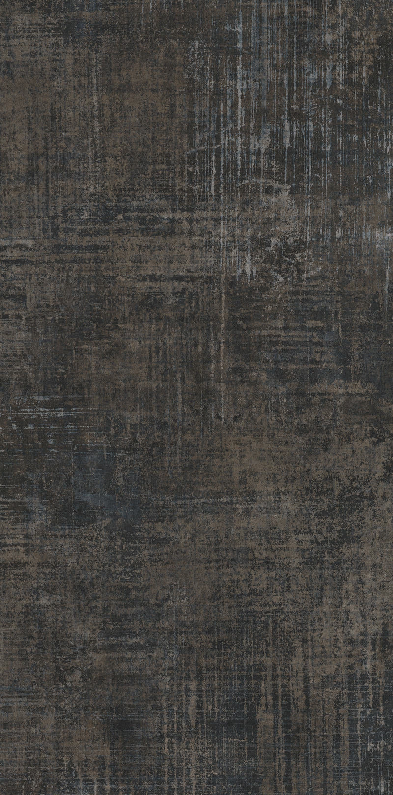 Staal van mFLOR 53121 Abstract Chocolate Black | Tegel PVC 90 x 45 cm | Dryback PVC