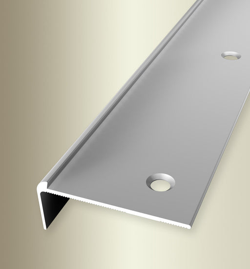 Trapneusprofiel voor PVC | Zilver / 2.5 mm