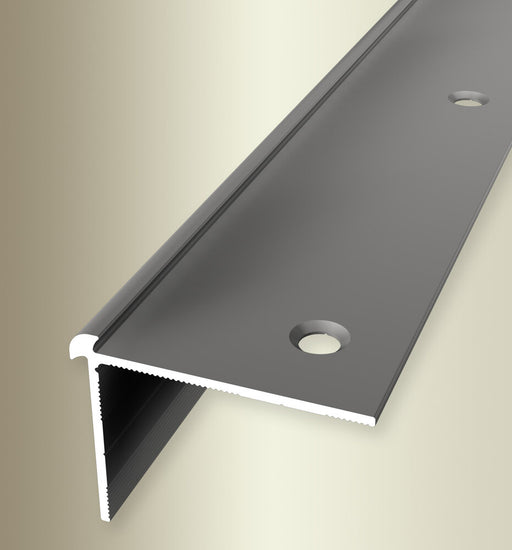 Trapkantprofiel voor PVC | Buitenhoek | RVS / 2.5 mm